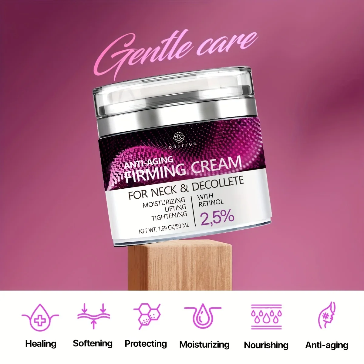 Neck Firming Cream - Anti-Wrinkle Tightener for Saggy or Turkey Neck - Rejuvenate and Revitalize Your Neck