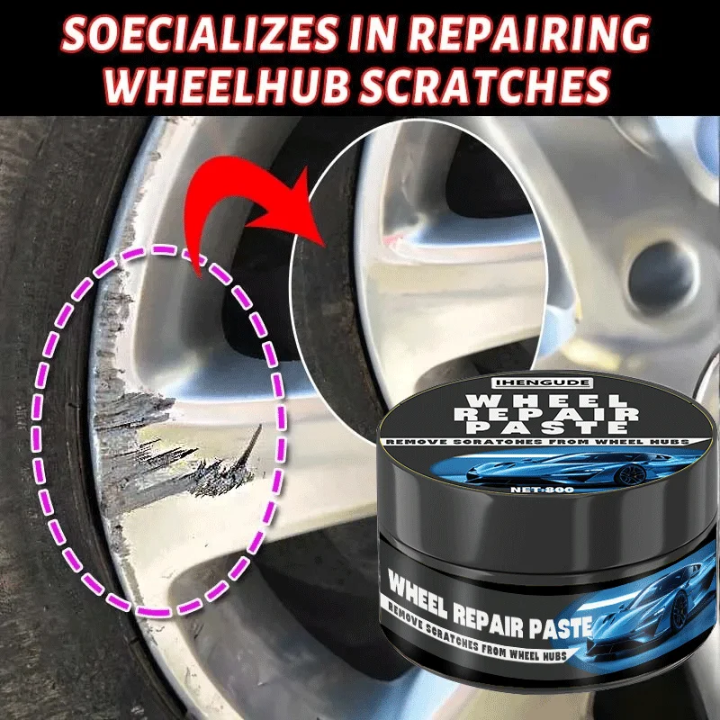 Universal Wheel Hub Repair Kit - Alloy Rim Scratch Remover