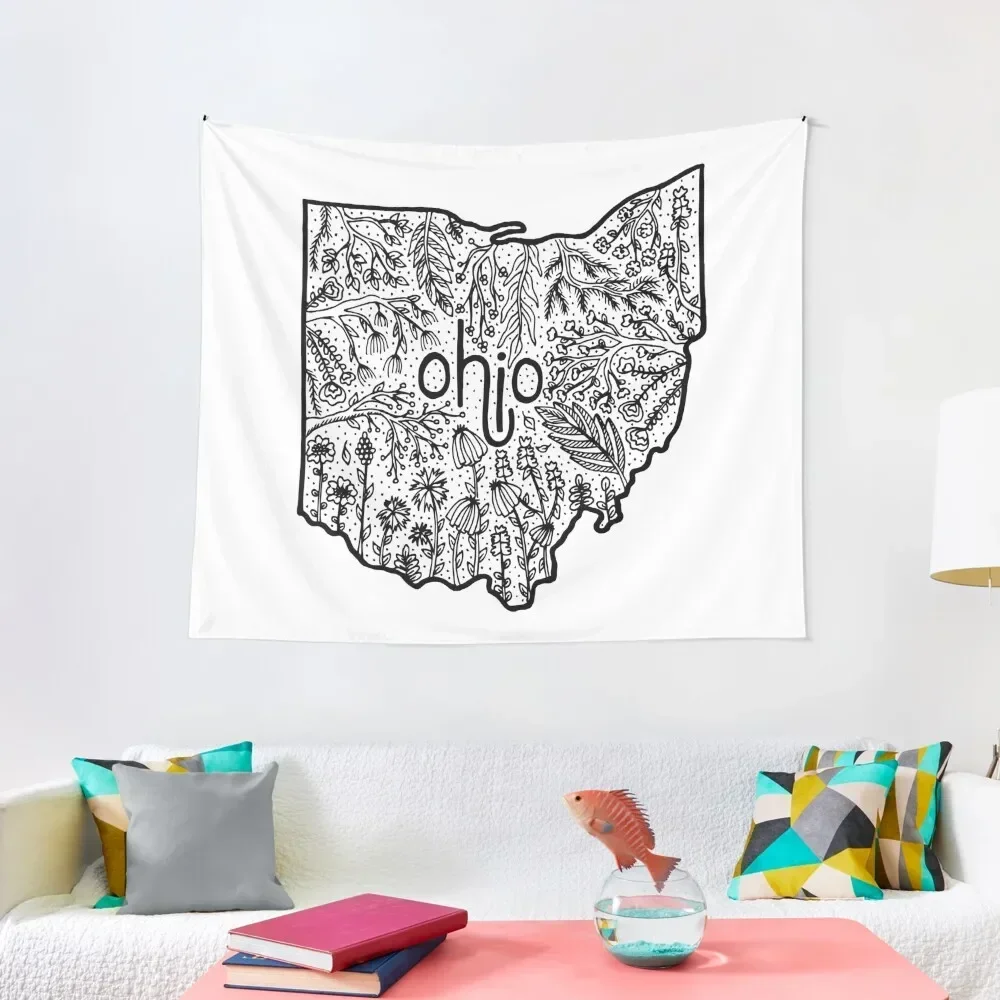 

ohio Tapestry Aesthetic Room Decors Wall Deco Wall Mural Tapestry