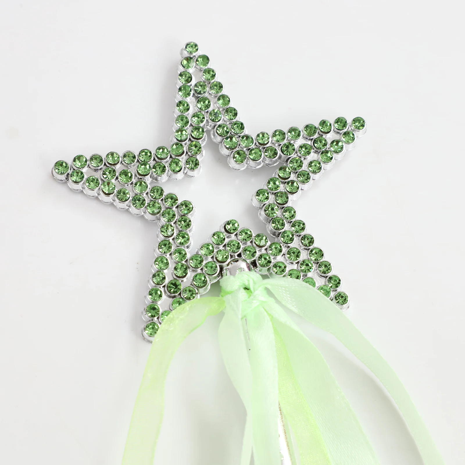 

Girls Star Fairy Stick Rhinestone Ribbon Princess Magic Wand Masquerade Photography Halloween Stage Performance Fairy-tale Props