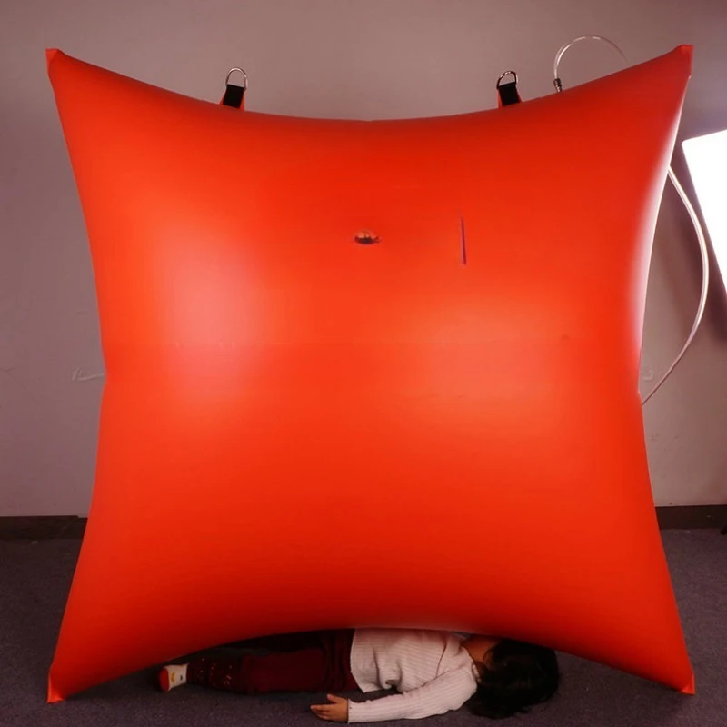 2X2m orange capstone gas, capstone thrust bag for mining, thousand catties thrust bag, capstone thrust bag