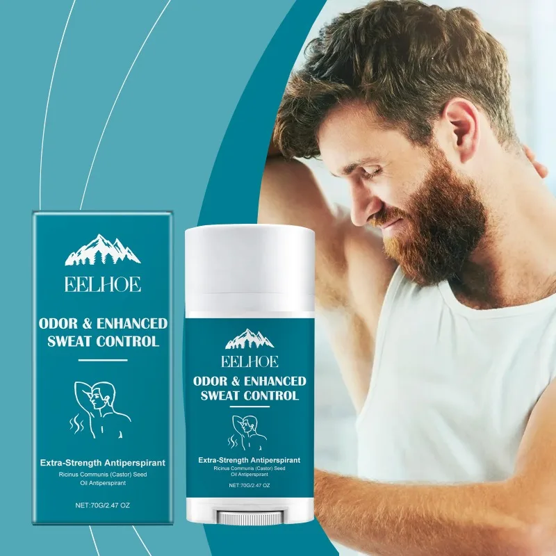 Male Fragrance Stick Relieve Under Arm Odor Natural Fragrance Daily Portable Armpit Long Lasting Refreshing Protection Stick