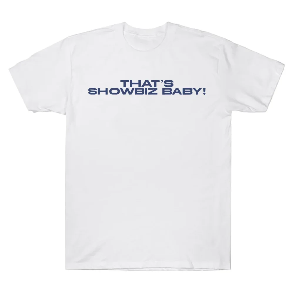 تي شيرت That's Showbiz Baby تي شيرت Jade Thirlwall موضة 2025 ملابس علوية بسيطة غير رسمية بأكمام قصيرة تي شيرت للنساء والرجال