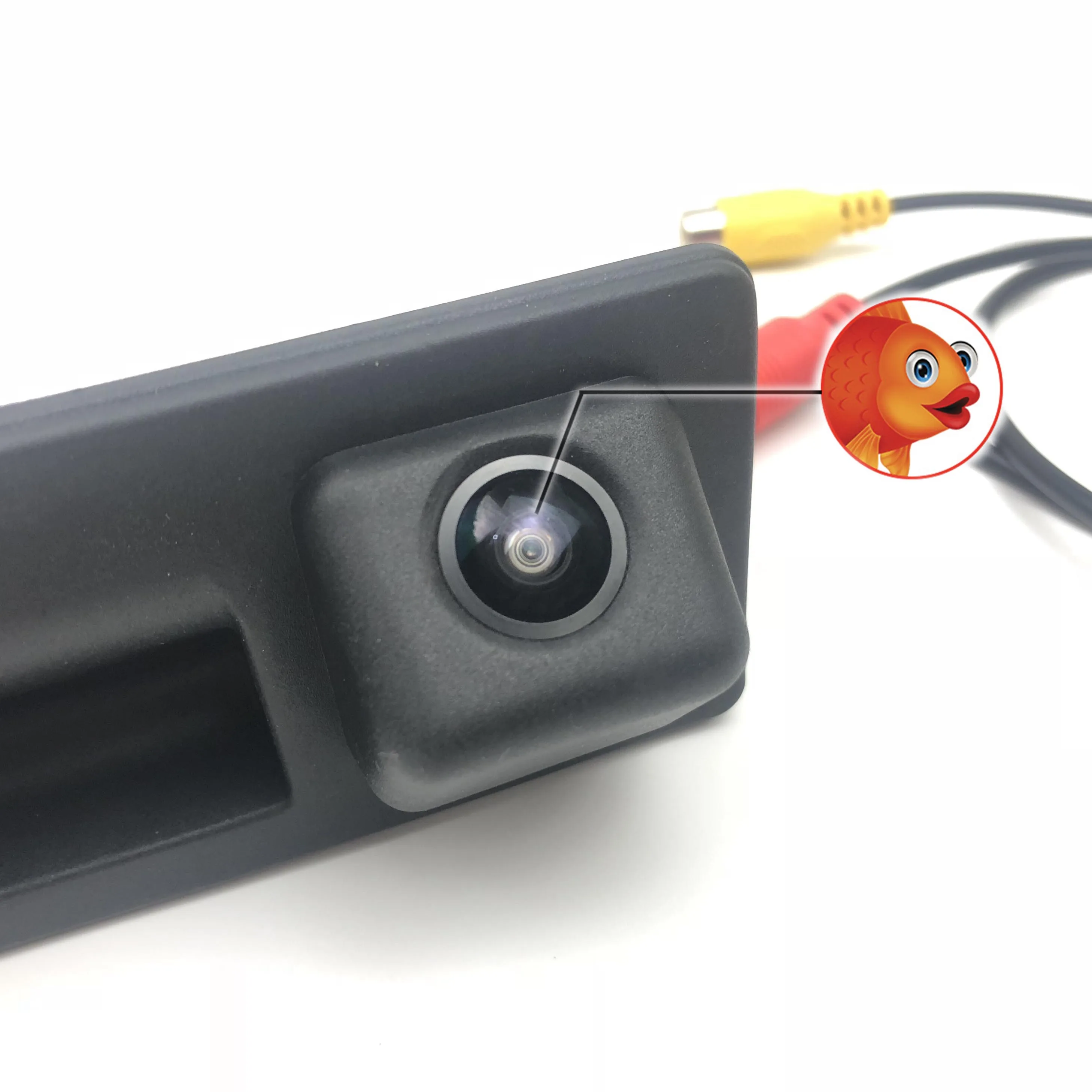 VKAUTO Trunk Handle Camera For Audi Q5 8R 2008~2017 CCD/Night Vision/Backup Reverse Parking Camera