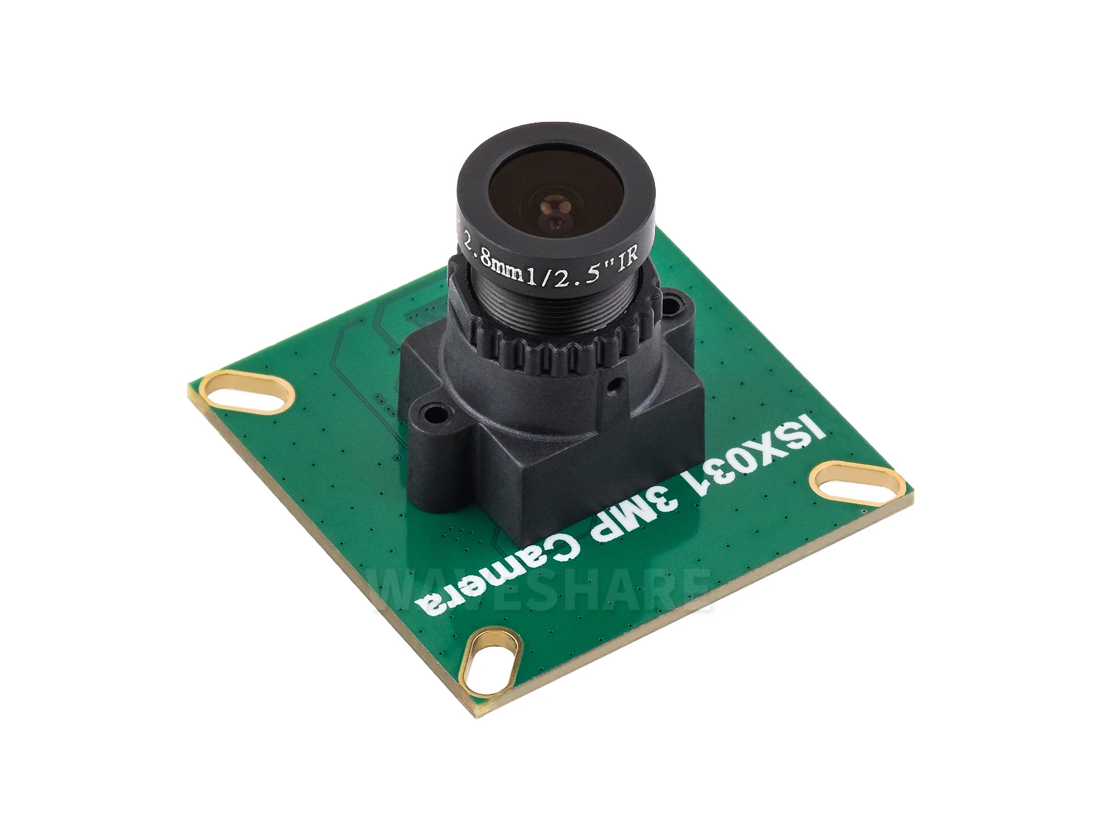 3MP ISX031 MIPI Camera, On‑Board ISP, 123° Wide‑Angle Fixed Focus for Raspberry Pi & Jetson