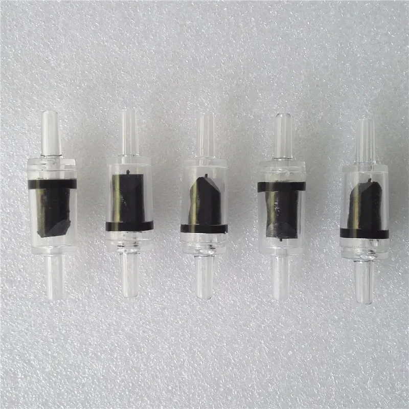 5pcs Home Fish Aquarium Air Pump Check Valve 5 X One Way Non-Return Check Valve Aquarium Co2 System Air Pump three colors