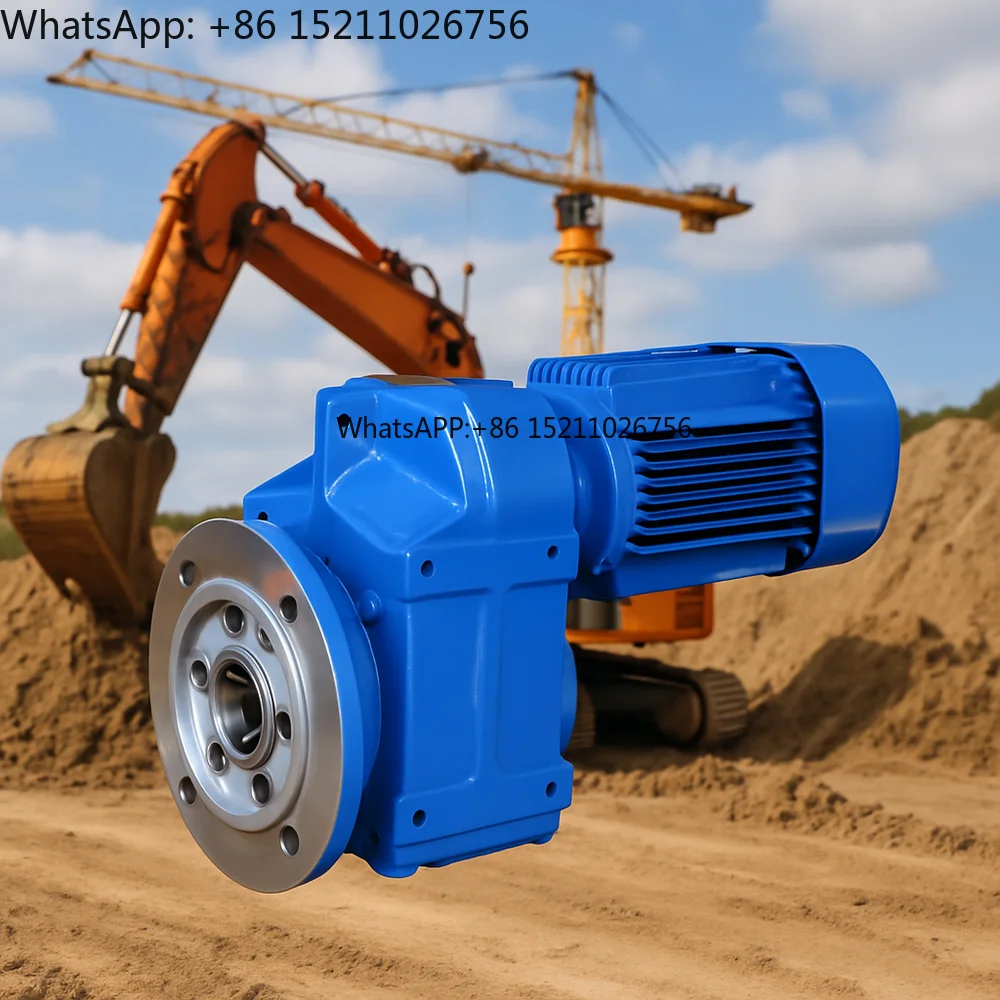 High Torque F Series Hollow Shaft Helical Reducer FA97 Gearbox ODM Flange Mounted for Heavy Duty Industrial Conveyors