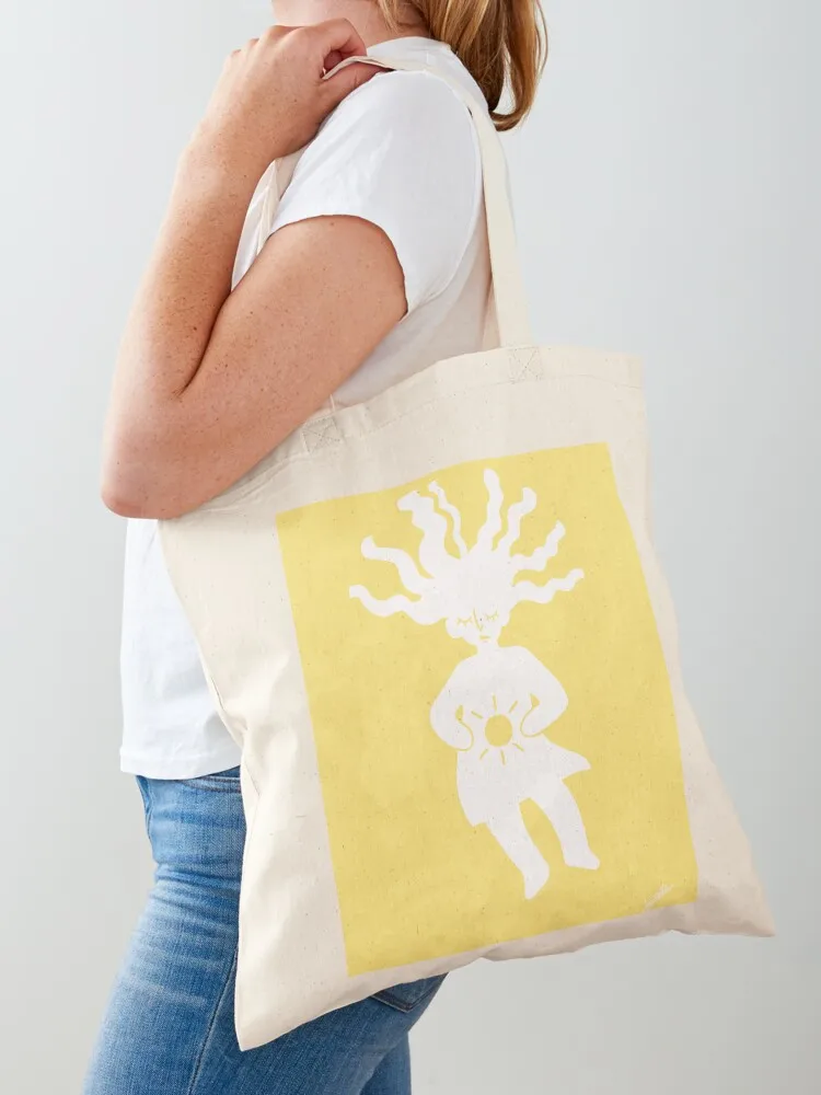 

Lady in the Sun Tote Bag eco pack tote bag woman tote bag men's woman shopping