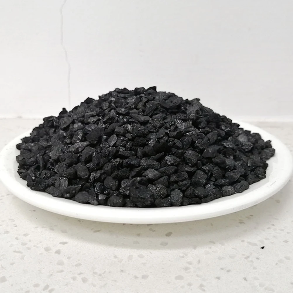 

1 Pack Aquarium Water Purification Coconut Shell Charcoal Fish Tank Filter Material Black Durable Safe Filtering Media Activated