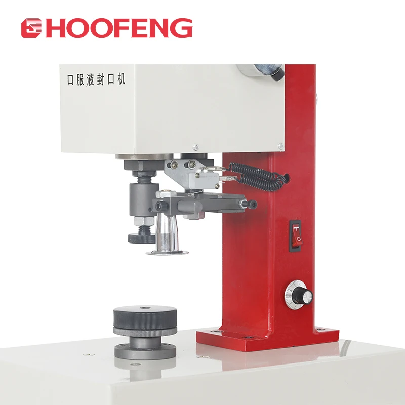 

KFJ-1035 Semi-automatic Sealing Machine for Aluminum Ropp Caps Ropp Capping Machine for Glass Bottle