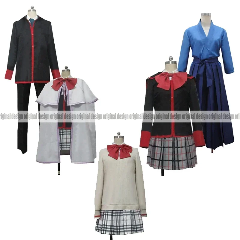 

Little Busters! Riki Naoe Rin Natsume Masato Inohara Clothing Cosplay Costume,Customized Accepted