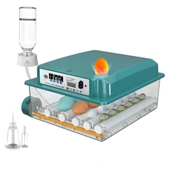 Incubator for16-36 Eggs, Incubator with Automatic Egg Rotation, Humidity Display and Automatic Water Addition