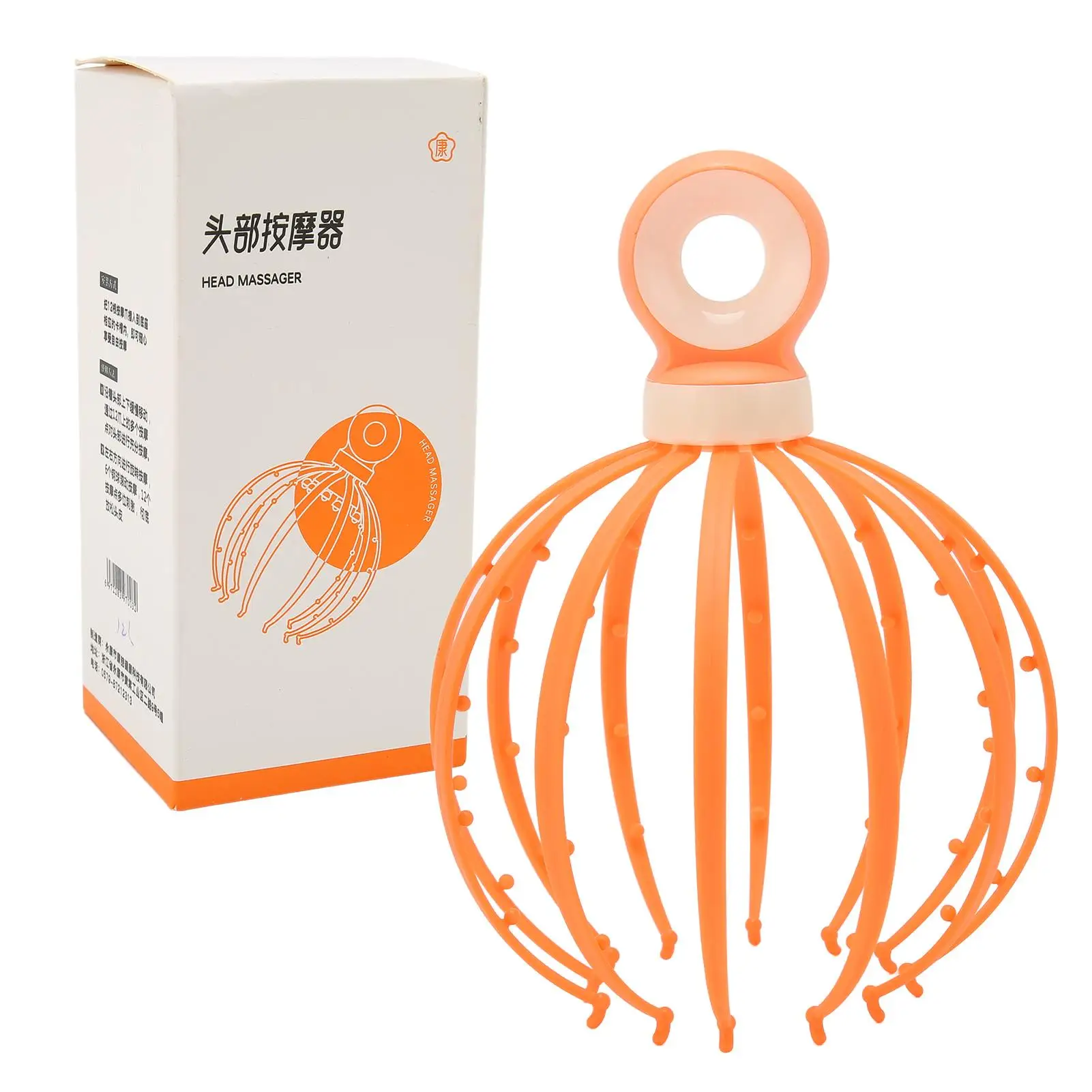 

Ergonomic Scalp Massager Claw for Relaxation and Stress Relief ideal for women