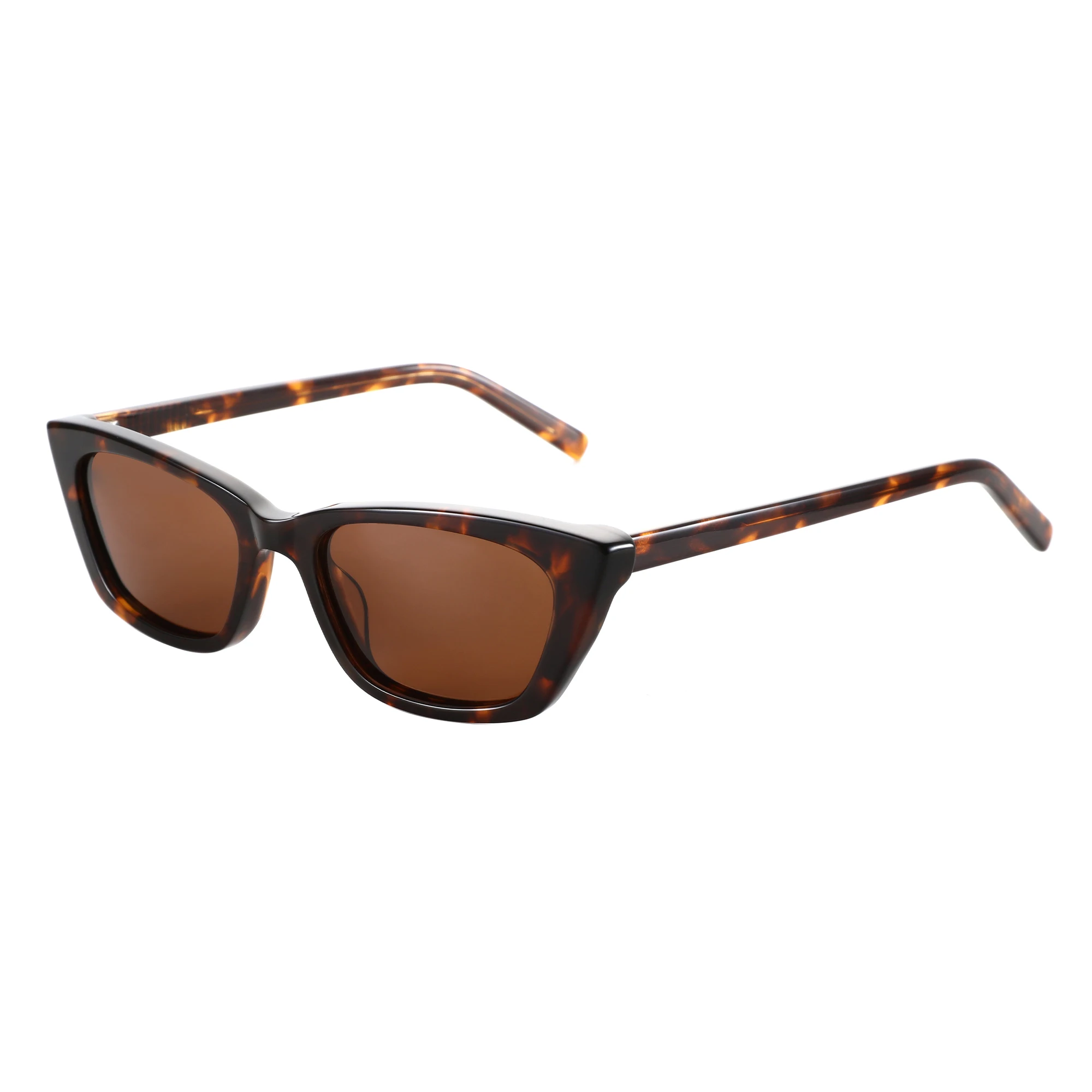 ZENOTTIC Kleine Cateye Polarisierte Sonnenbrille Damen Fashion Shades UV-Schutz Handgefertigte Acetat-Sonnenbrille Trendy – Detail 9