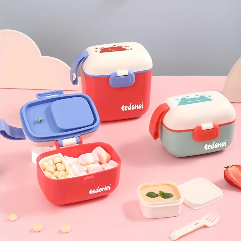Portable Baby Food Storage Box, Essential Cereal Container for Infants, Children's Snack Container, Ideal for Travel