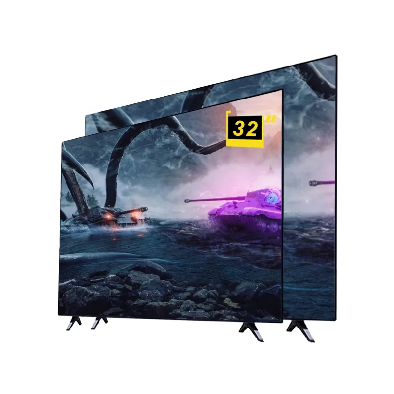 

High end customized TV STLF ZJWWholesale Factory Good Price Television 32 Inch Android Smart TV HD Eye protection Narrow Screen