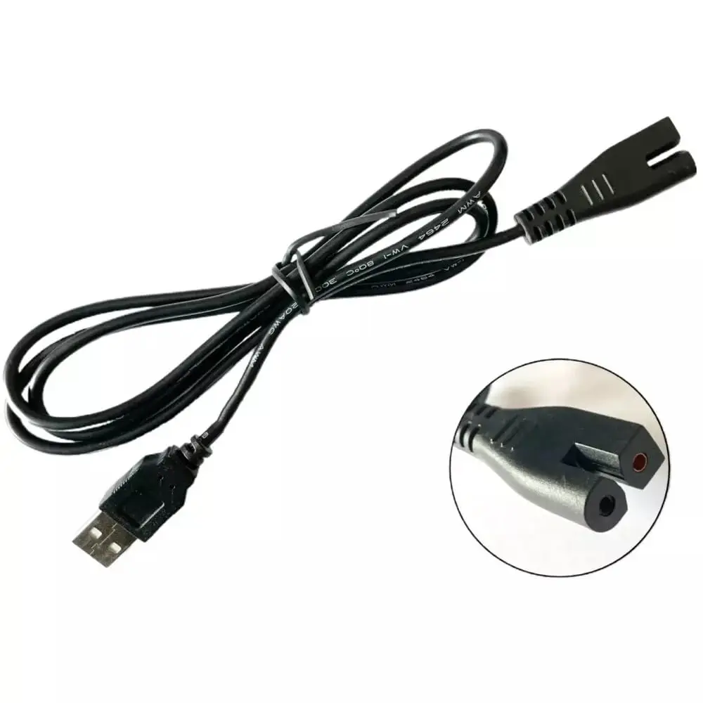 USB Charging Cable Compatible with Lay Z Spa & Coleman Salu-Spa Pool Vacuum Cleaner Fast and Durable Replacement Cable (Type B)