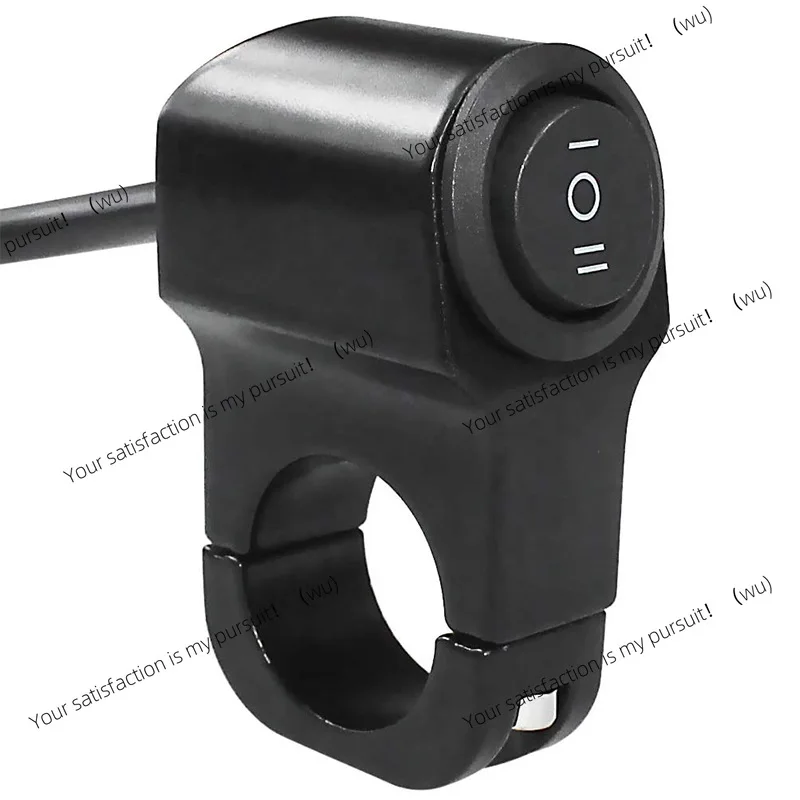 Handlebar with aluminum alloy switch, motorcycle far and near light steering faucet handle switch