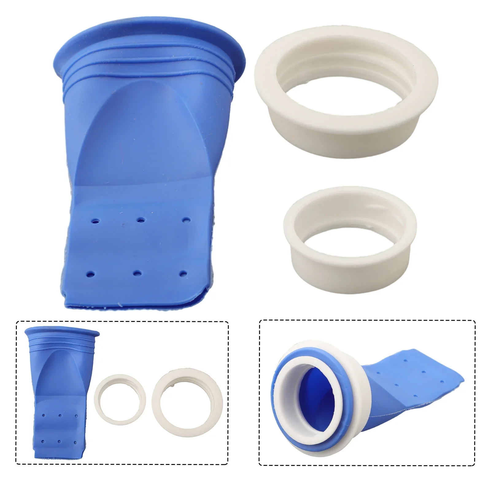 Joint de Vidange de Sol à Proximité, Dépistolet ant, Noyau d'Égout en Silicone, Contrôle des Insectes, Anti-Reflux, Valve Unidirectionnelle pour Ouverture de 40 à 44mm