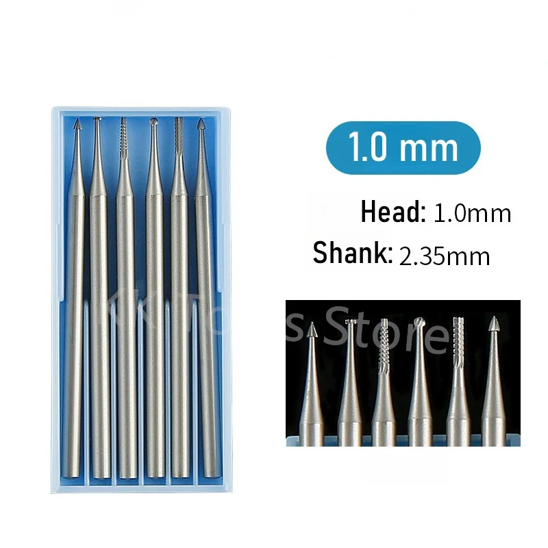 2.35mm Shank High-Speed Steel Engraving Drill Bits Olive Core Carving Cut 1.0-2.3mm Engraving Drill Knife Milling Cutter Tools