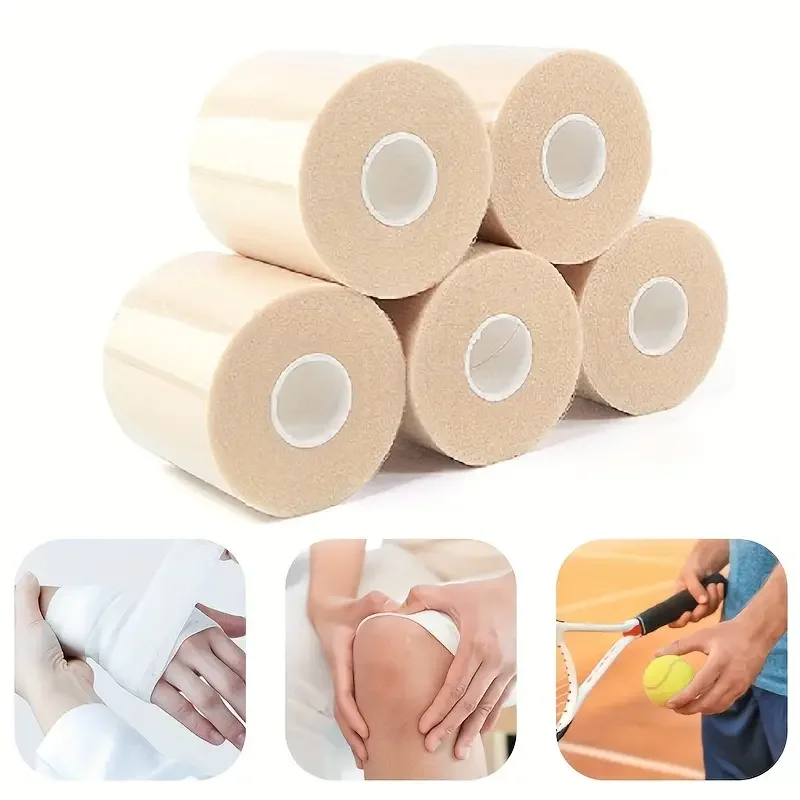

3 Rolls - 1181.1inch, Sports Prepack Tape, Injury Support Tape, Protective Slow Shock Film, Sports Tape - Foam Bottom Film,
