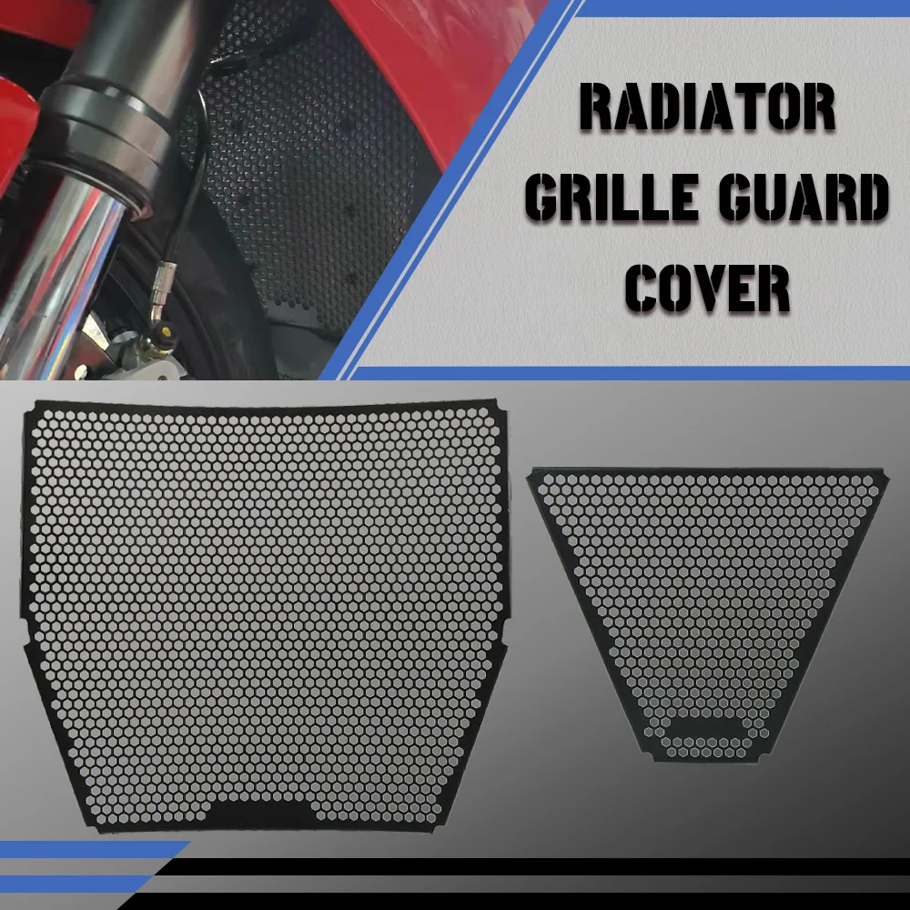 

Motorcycle Accessories For Ducati Panigale V4 S R Streetfighter V4 S Aluminum Radiator Grille Guard Cover Oil Cooler Protector