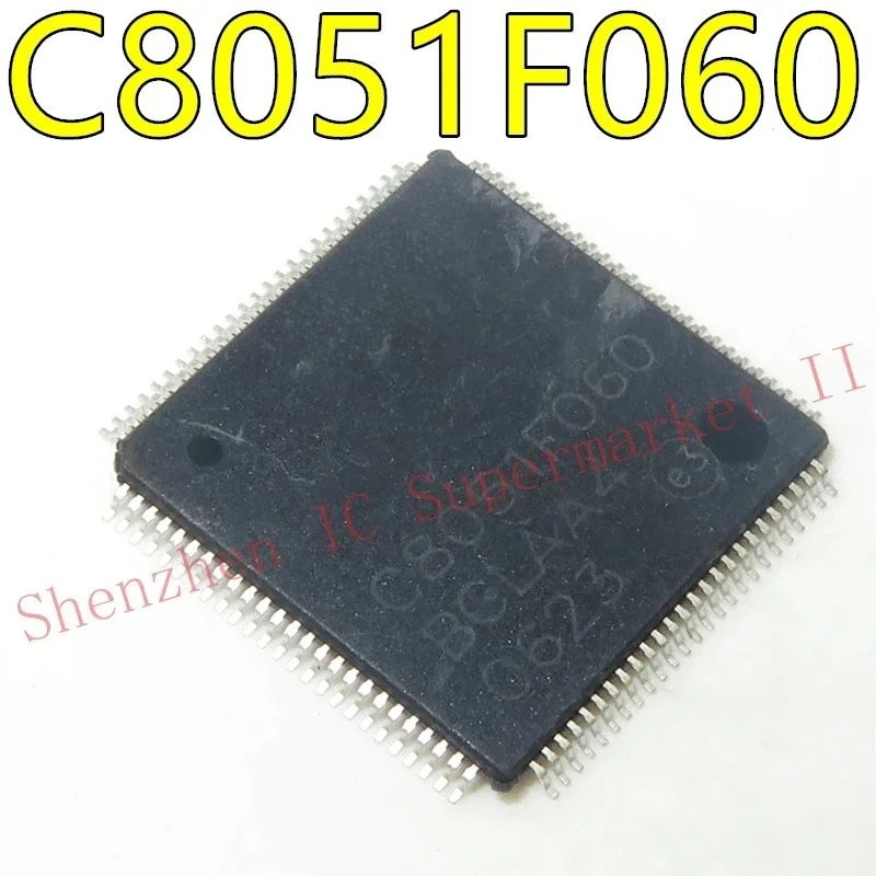 C8051F060-GQR C8051F060 TQFP100 25 MIPS, 64 kB Flash, 16-Bit ADC, 100-Pin Mixed-Signal MCU