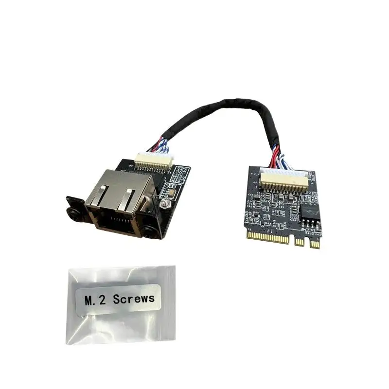 2.5G NGFF 2230 Server Network Card, Compatible with M700, I210AT/i211AT/i226V/RTL8111F