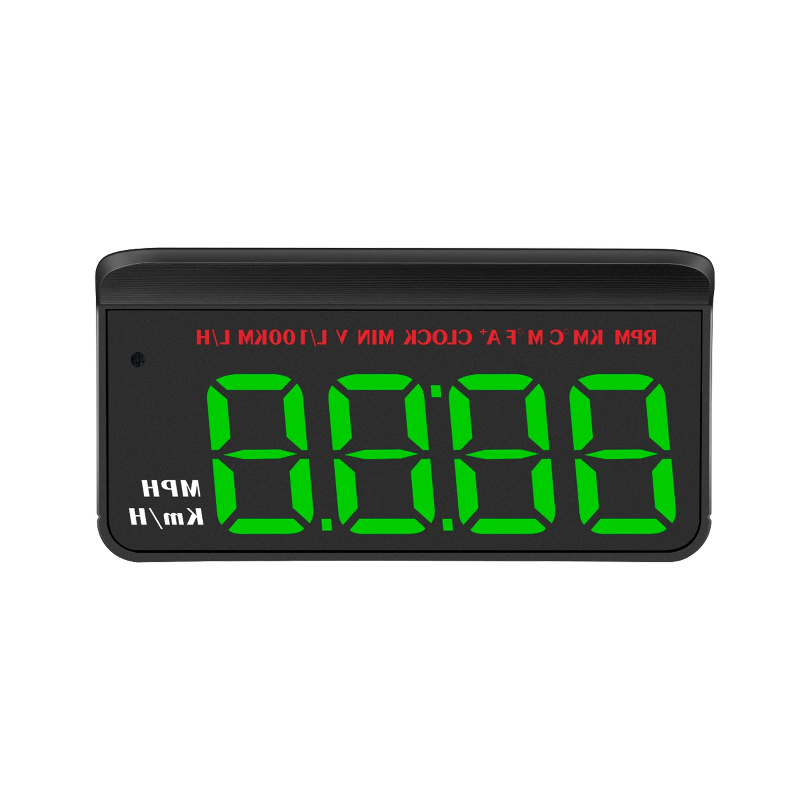 Best 3 inch LED Car Projector HUD M5 Windshield OBD2 Mirror Multi-function Speed/RPM/Voltage/Clock Plug and Play Head up Display