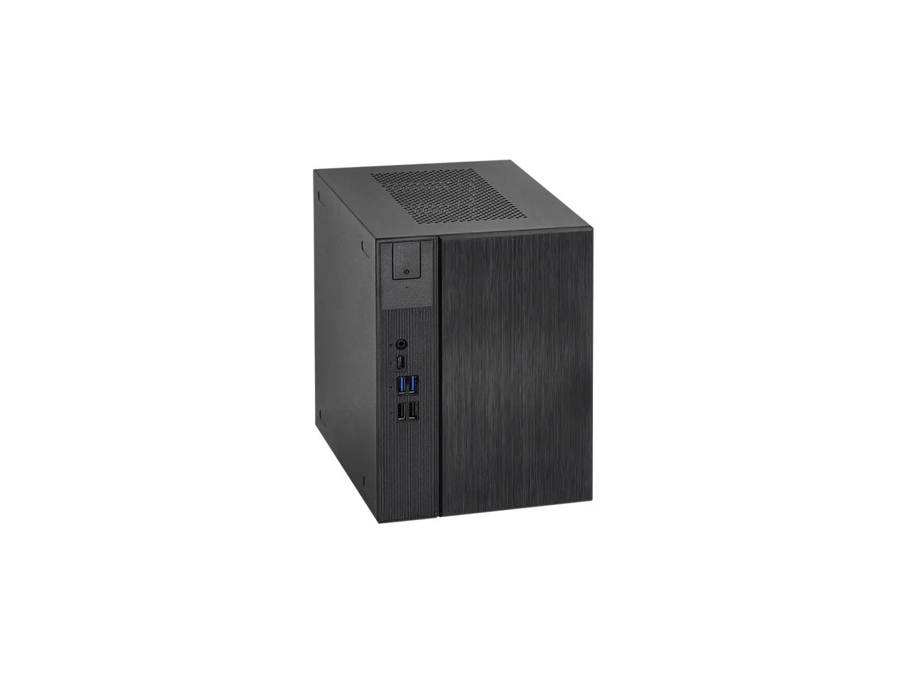 ASRock DeskMeet X600 Barebone Mini PC, AMD Socket AM5, Ryzen 9000/8000/7000 up to 65W, 4x DDR5 DIMM, 7200+ MHz (OC), 256GB