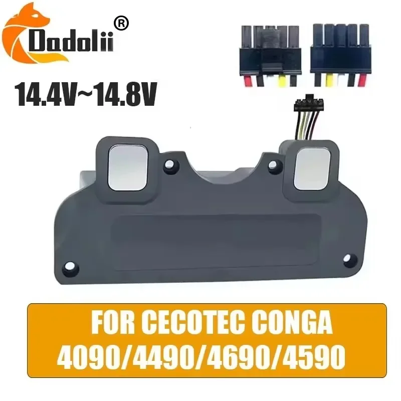 

Сменный аккумулятор 12800 мАч для CECOTEC CONGA 4090 4490 4590 4690, аксессуары для робота-пылесоса, запасные части, инструмент