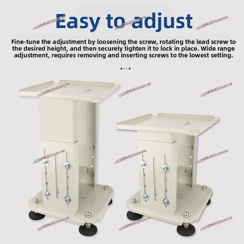 Vibration plate telescopic bracket automatic feeding plate base telescopic multi-functional