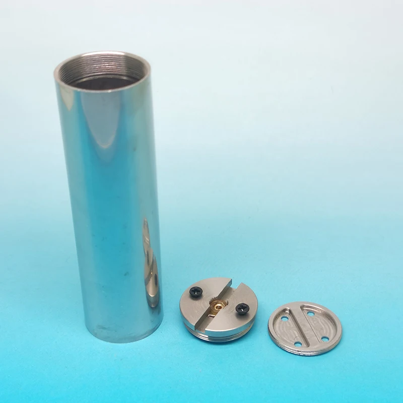 Replacement 18650 Battery Tube 304 Stainless Steel for DIY Mod Accessory