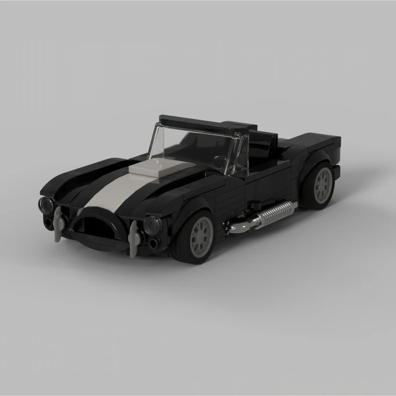 

274 шт. MOC Shelbyes Cobraes классический спортивный автомобиль DIY модель строительные блоки игрушки на день рождения подарок на день рождения сборка для детей
