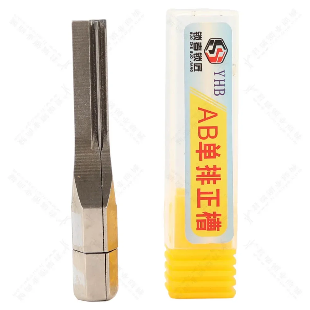 AB-lock Llave de potencia de fuerza fuerte Llave de acero inoxidable 5,0 Herramienta manual plateada Herramientas de cerrajería