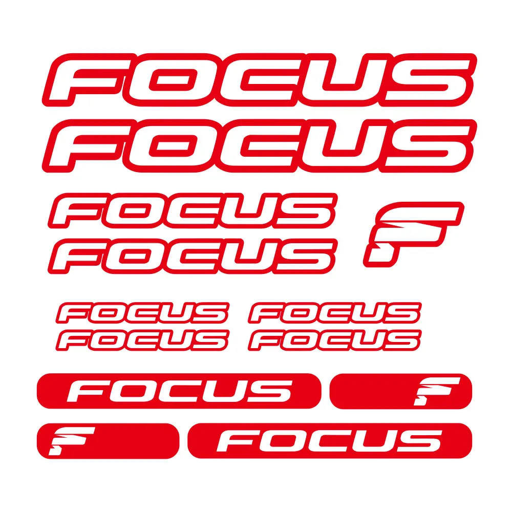 Adesivos de vinil para bicicletas Focus, BMX, Mountain Bike (MTB) e ciclismo