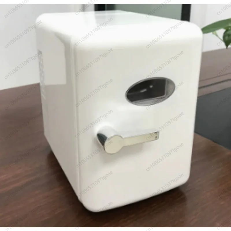 Retro Pink Mini Toaster Stainless Steel Handle Visible Window Compact Bread Toaster For Home Kitchen Breakfast Use