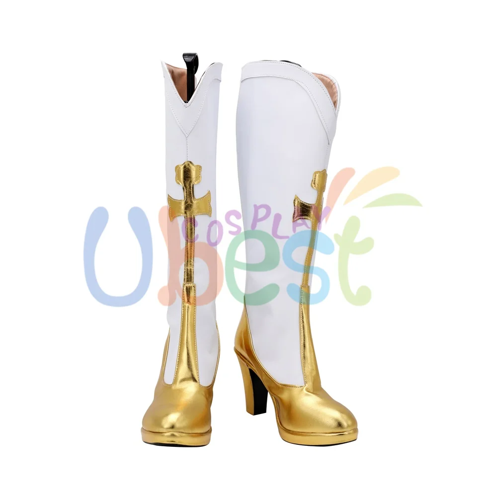 Magia Record: Puella Magi Madoka Magica Side Mami Tomoe Story Shoes Cosplay Women Boots