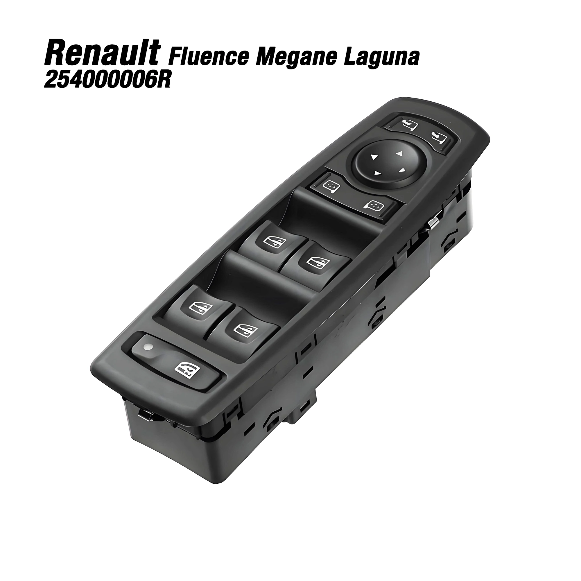 

254000006R For Renault Fluence Megane Laguna 2008-2016,aster Power Window Lifter Control Switch Button 809610006R 7700817337