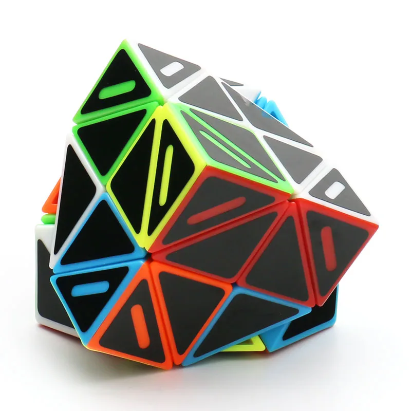 ليم كيوب f/s WonderZ 2x2x2 + Skewb Cube V2 لغز ملتوي بدون ملصقات أسود الوهم الأساسي لعبة ذكاء سحرية محدودة