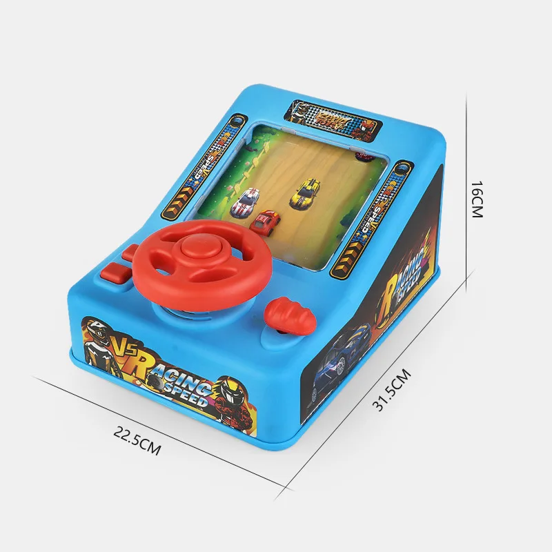 Carro de corrida eletrônico aventura jogo volante condução brinquedo máquina de jogo simula volante carro de corrida