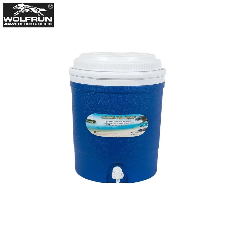 

Портативные диспенсеры для напитков, уличный изолированный охладитель для напитков, 3,8 л для кемпинга с долговечной изоляцией, сервировочная посуда для напитков