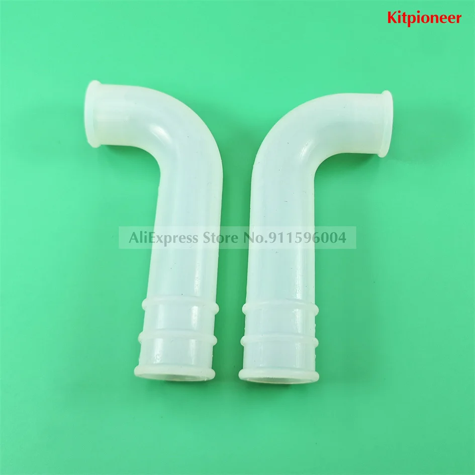 Feeding Hose Of Commercial MK Ice Cream Maker Silicone Connection Pipe For Ice Cream Machine Original Fittings 2Pcs