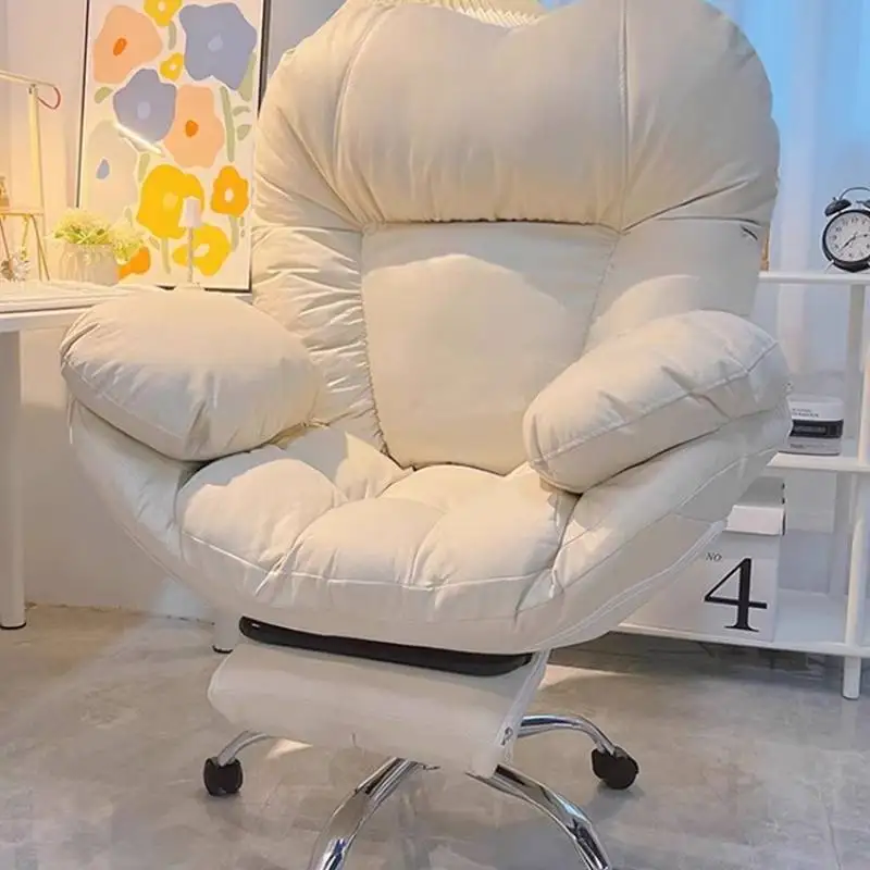 كراسي مكتب فاخرة مريحة كراسي مكتب مصممة باللون الأزرق والأبيض وأثاث مريح رخيص الثمن من Cadeira De Escritorio