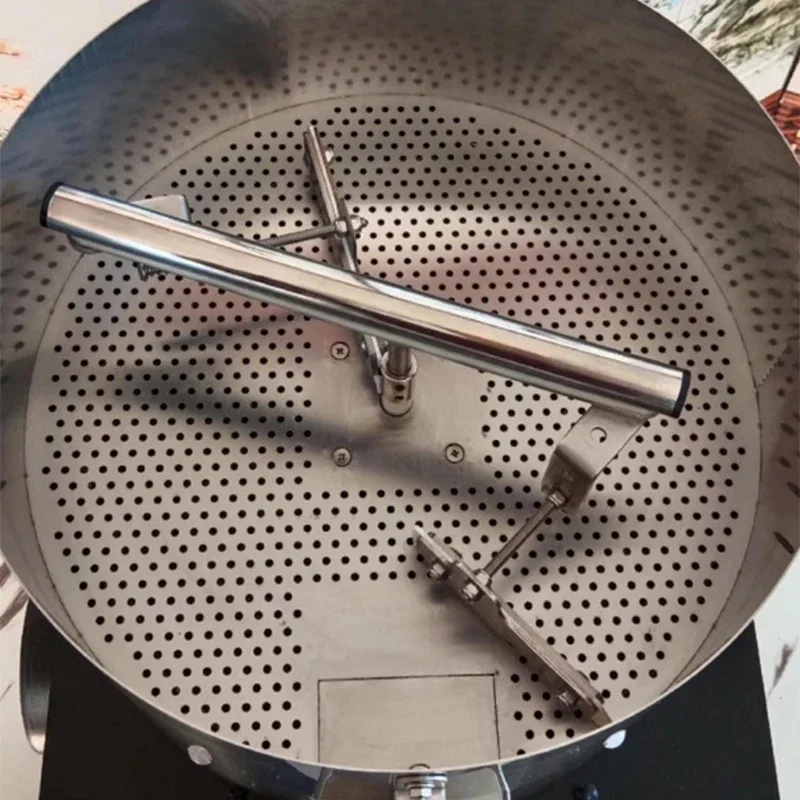 Mesin pendingin biji kopi elektrik, mesin pendingin elektrik komersial baja tahan karat 2KG untuk toko