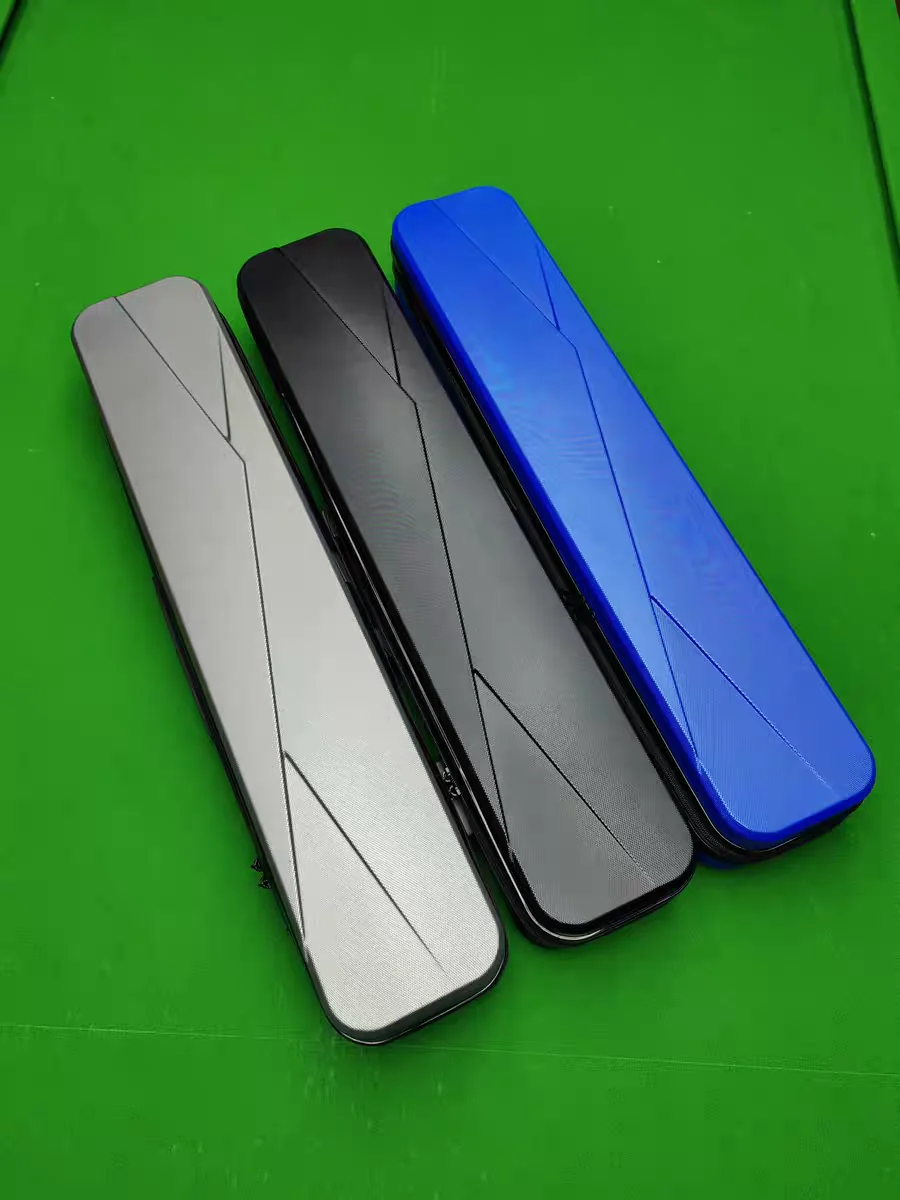 

New 1/2 Size Snooker Leather Billiard Cue Case-Password Model Large Head Nine-Head Design Complete Set Included