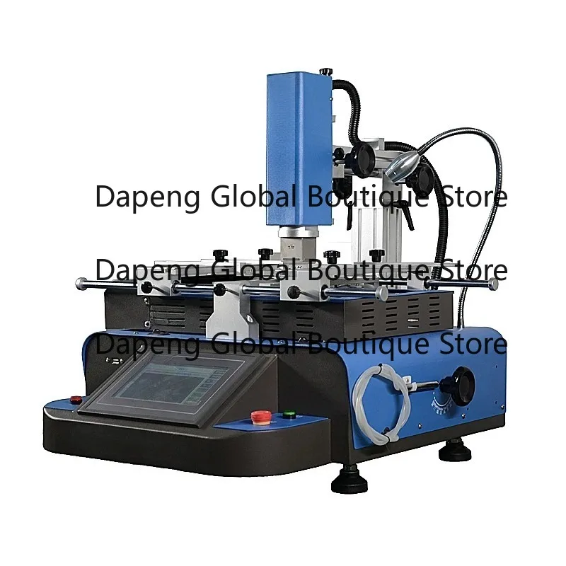 Semi Automatic Three Zones Chip Rework Heating Station 4800W Circuit Board Soldering Equipment For Notebook Game Device Chip