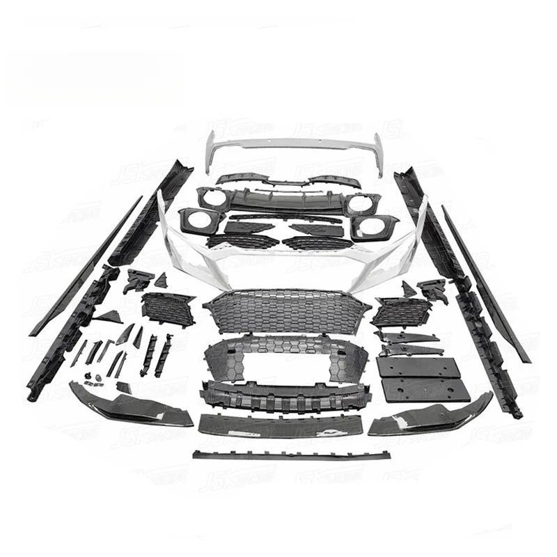 High Quality 2021 Style Half Dry Carbon Fiber Body Kit Fit 2016-2020 R8