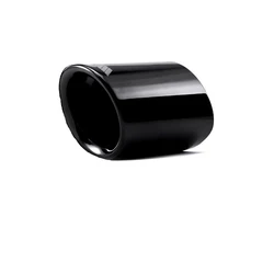 1Pc Car Styling Chrome Exhaust Mufflers Tip Rear Pipe Modified Tail Throat For BMW F10 F20 F30 F32 F34 F48 AUTO Accessories