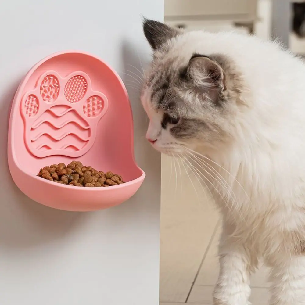 

Silicone Suction Cup Pet Bowl Detachable Stable Cat Food Water Bowl Non-Slip Multifunction Pet Feeder Container